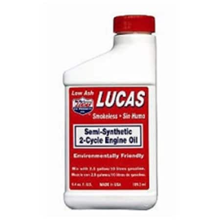 Lucas Oil 6.4 oz Semi-Synthetic 2-Cycle Oil, PK24 10059